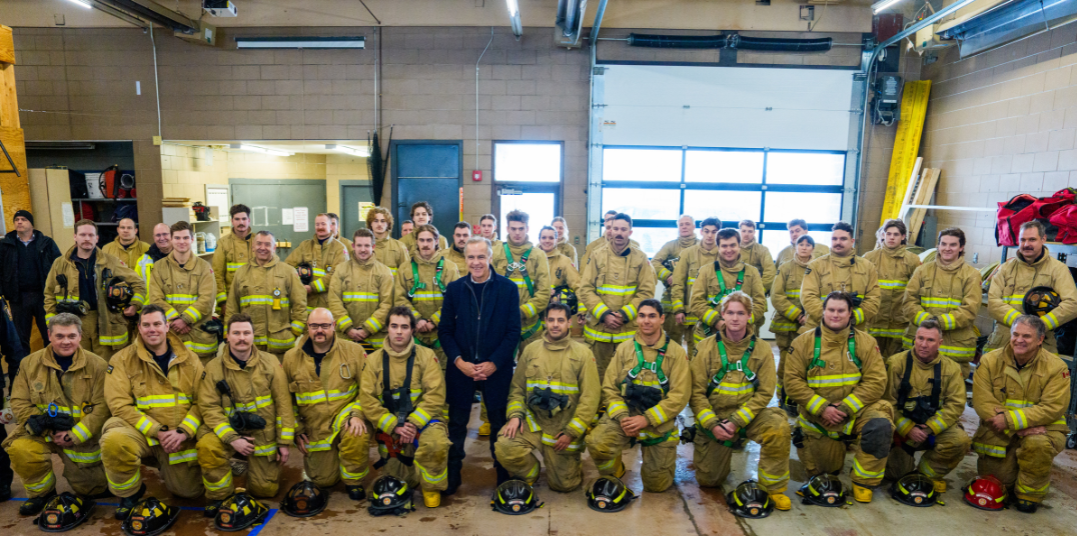 Prime Minister Carney Meets with Firefighters in Nepean and Supports Local Toy Mountain Drive