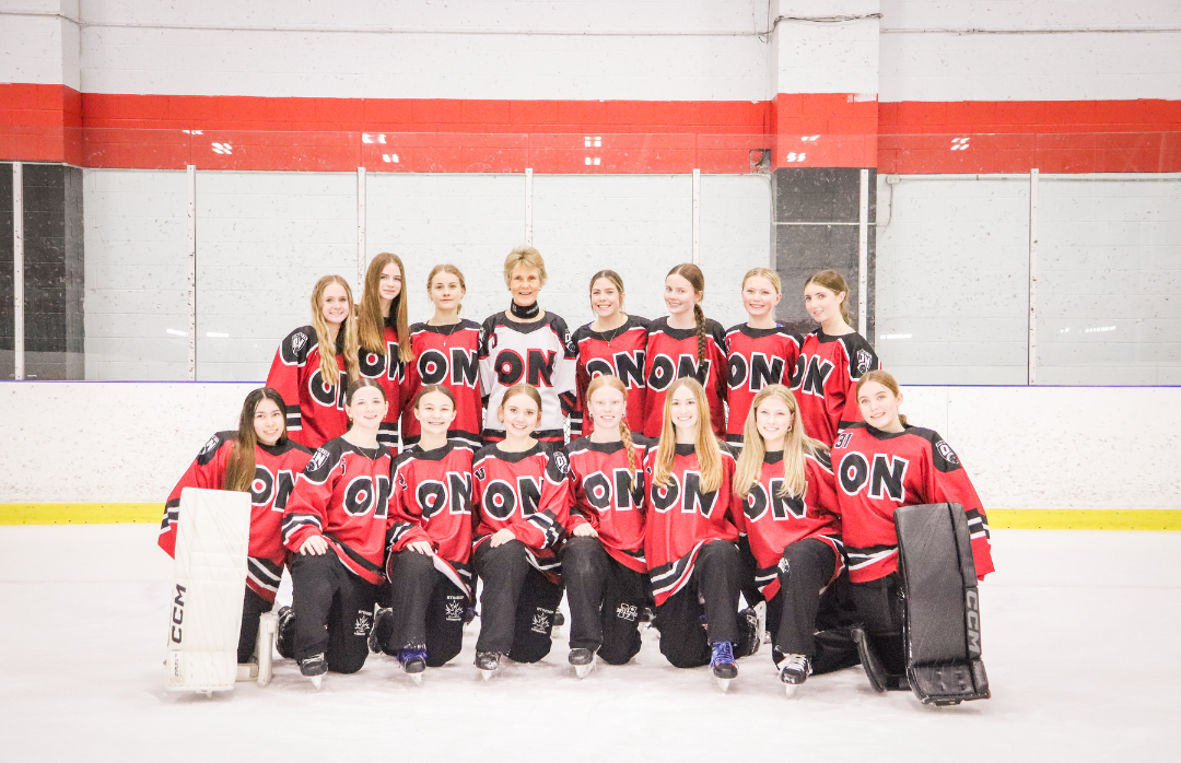 Mrs. Fox Carney Hits the Ice with Women’s Ringette Champions in Nepean