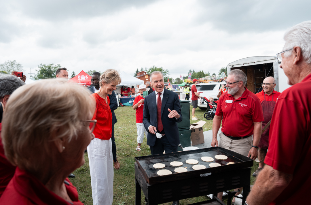 Prime Minister Carney Celebrates Canada Day at Clarke Fields Park in Nepean