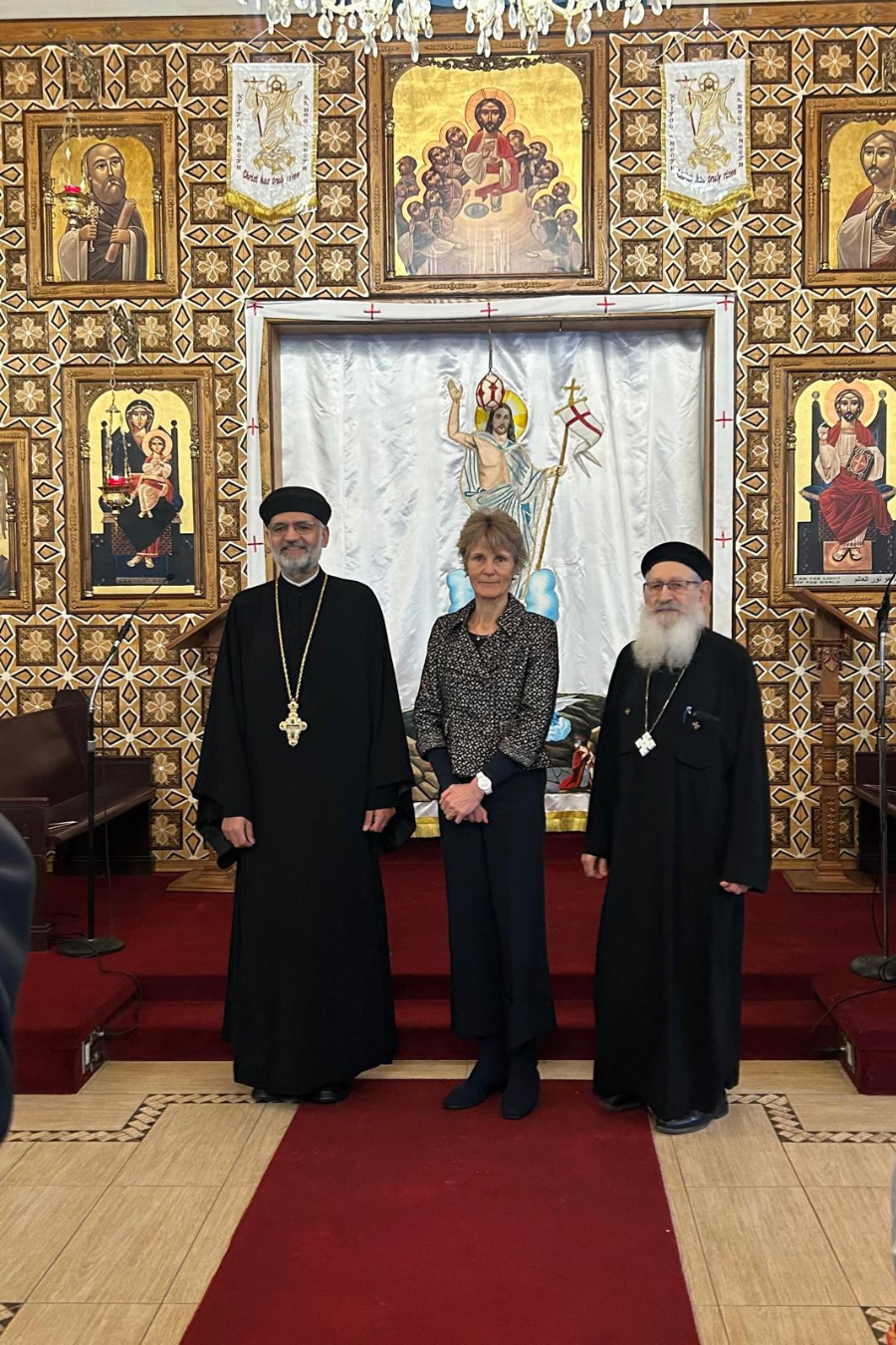 Mrs. Carney Visits St. Mary's Coptic Church in Nepean