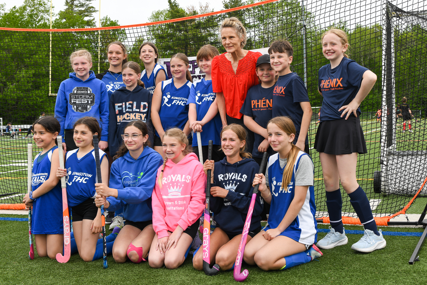 Mrs. Fox Carney Plays with the Nepean Nighthawks Field Hockey Club at their 16th Annual Tournament